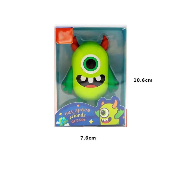 Astronaut Monster Space Eraser for Schooling Kids - Pack of 1 - Picture 3 of 8